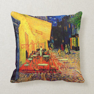 Coussin Cafe Terrace (F467) Van Gogh Art