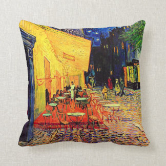 Coussin Cafe Terrace (F467) Van Gogh Art