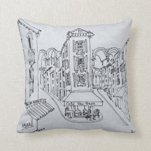 Coussin Café Van Gogh, Place Voltaire, Arles, France