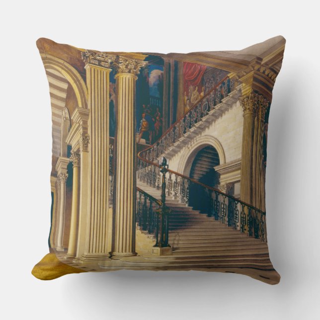 Coussin Caisse d'escalier, Chambre de Buckingham, 'de (Recto)