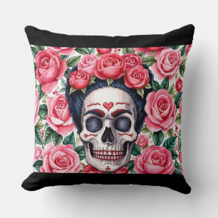 Coussin Calavera Bloom