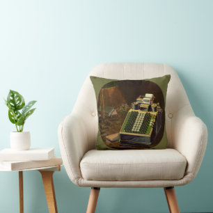 Coussin Calculatrice comptable Comptometer Entreprise Vint