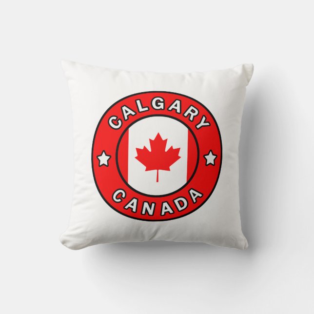 Coussin Calgary Canada (Recto)