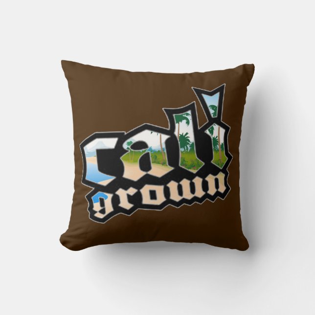 Coussin Cali Grown (Recto)