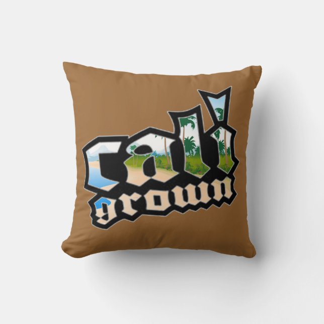 Coussin Cali Grown (Recto)