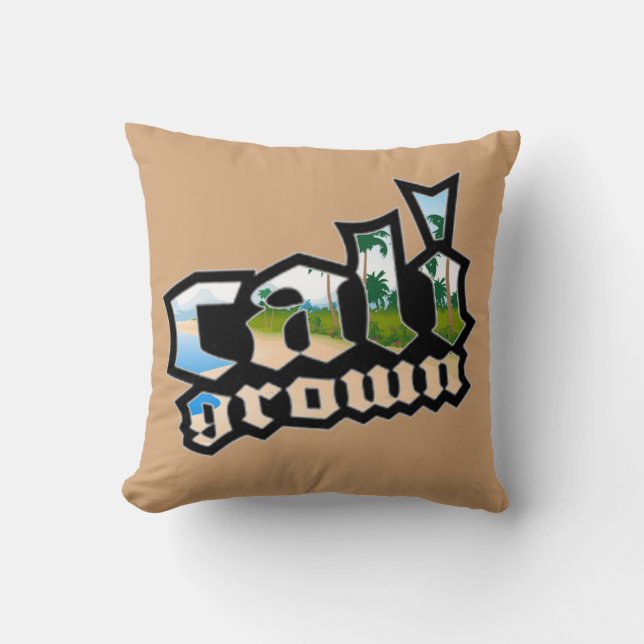 Coussin Cali Grown (Recto)