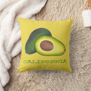 Coussin California Cali Avocado Avocadoes