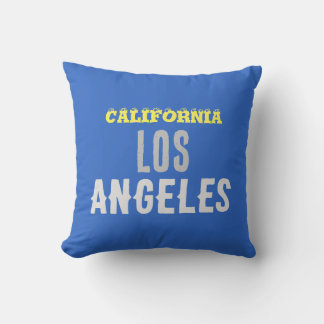 Coussin Californie Los Angeles City USA Retro Vintage