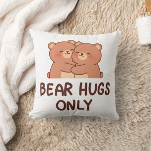 Coussin Câlins d'ours uniquement