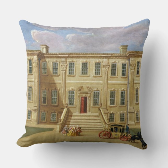 Coussin Calke Hall, Derbyshire, Seat de monsieur Henry (Recto)