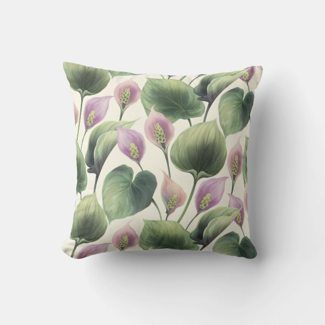 Coussin Calla Lilis (Recto)
