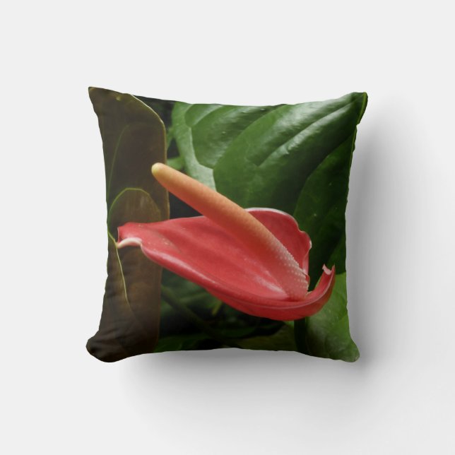 Coussin Calla Rose Lily Élégant Floral (Recto)