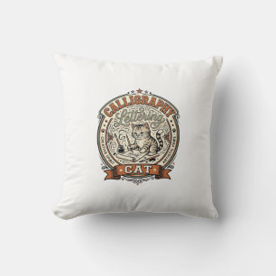 Coussin Calligraphie Lettre Chaton Calligraphie Lettre Ca