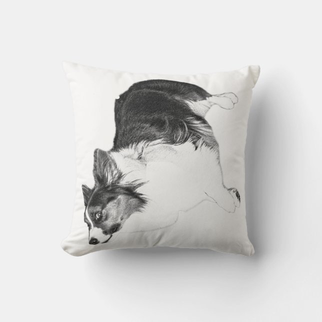 Coussin Calme, Yeux D'Automne (Recto)