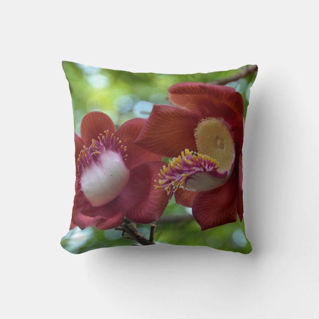 Coussin Cambodia - Phnom Penh Flower (Recto)