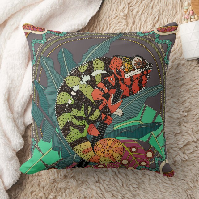 Coussin caméléon des forêts (Couverture)