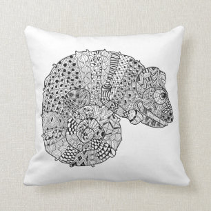 Coussin Caméléon inspiré 2