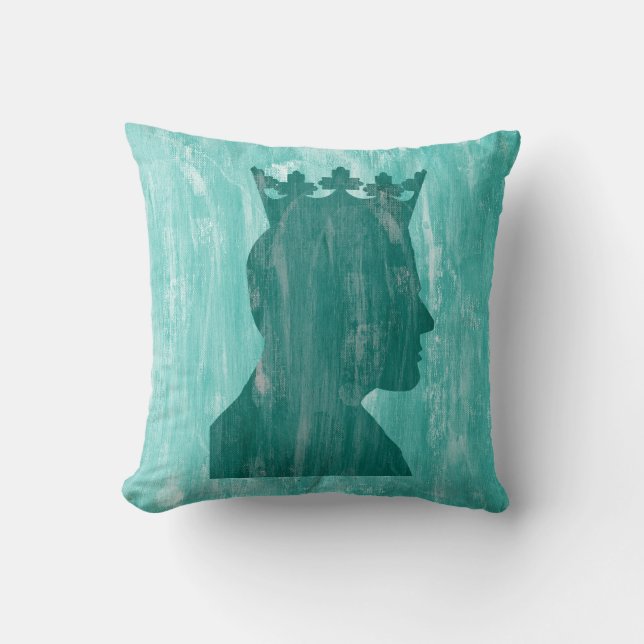 Coussin Camelot : Roi et reine (Recto)