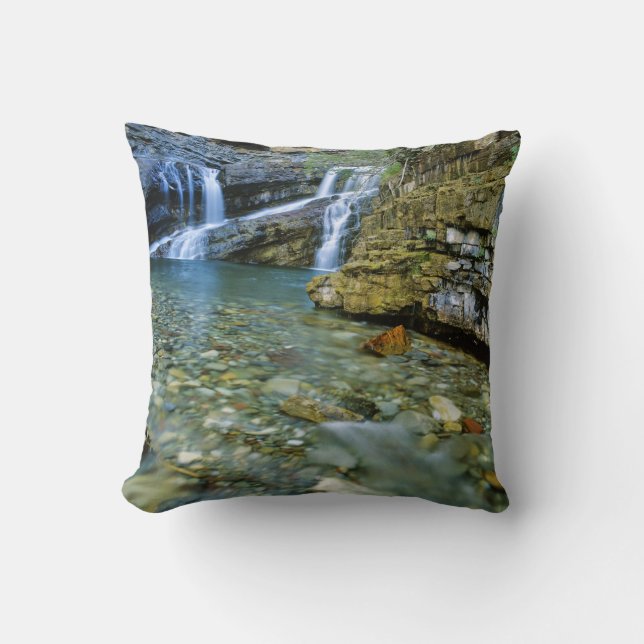 Coussin Cameron Falls dans le parc national Waterton Lakes (Recto)