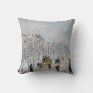 Coussin Camille Pissarro - Boulevards extérieurs, Effet de
