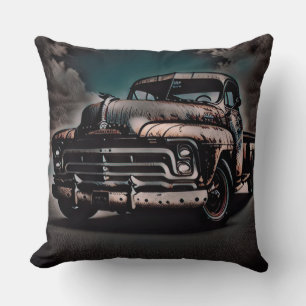Coussin Camion Antique - Un classique intemporel