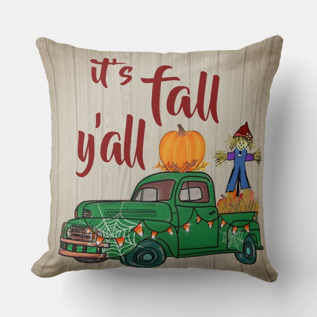 Coussin Camion Automne Son Yum Automne (Recto)