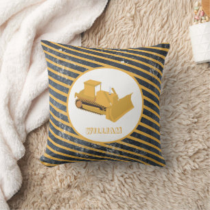 Coussin Camion de construction Bulldozer