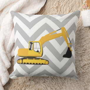 Coussin Camion de construction excavatrice