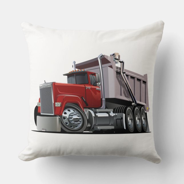 Coussin Camion de dessin (Recto)