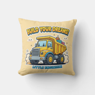 Coussin Camion Mignon Kawaii - Construisez Vos Rêves