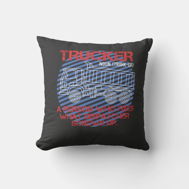 Coussin Camionneur (Recto)