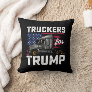 Coussin Camionneurs Pour Élection Présidentielle Trump Vin