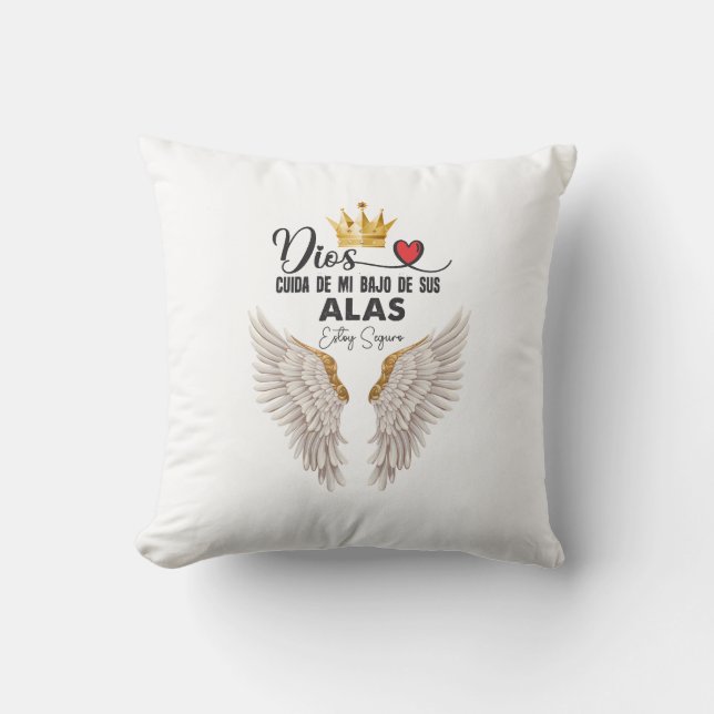 Coussin Camiseta cristiana (Recto)