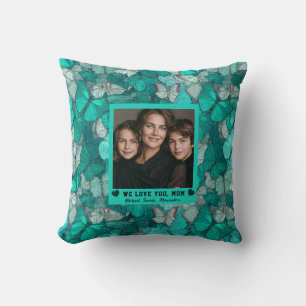 Coussin Camo Papillon Joyeux Anniversaire Maman Pendaison