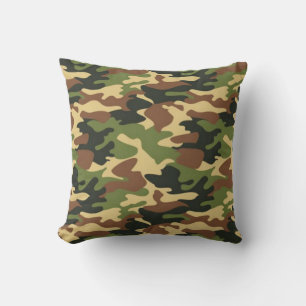Coussin camouflage