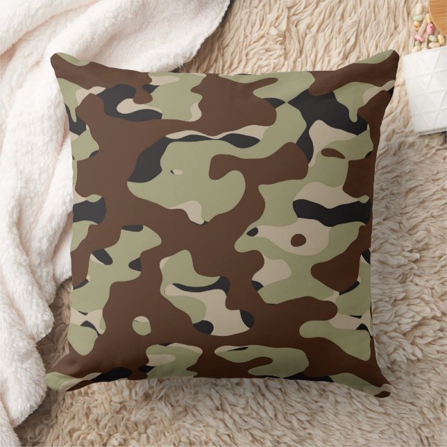 Coussin camouflage abstrait 2 (Couverture)
