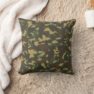 Coussin Camouflage de forêt