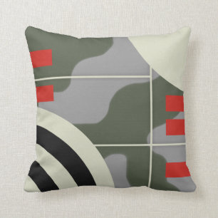 Coussin camouflage plat militaire de 2ème guerre mondiale