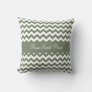 Coussin Camouflage Vert Chevron