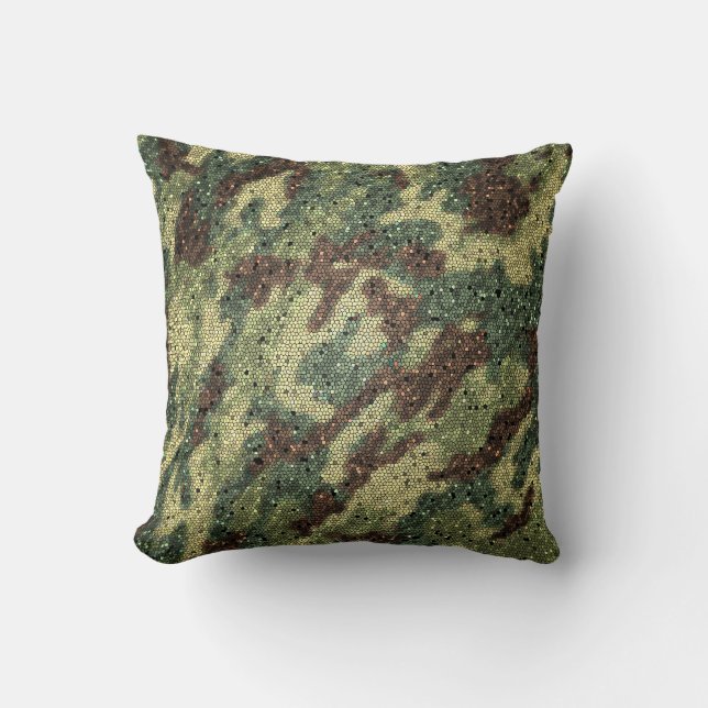 Coussin camouflages ~ décor (Recto)