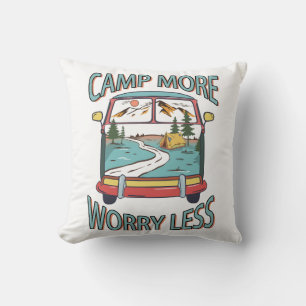 Coussin Camp Plus Inquiète Moins Amusant Camping
