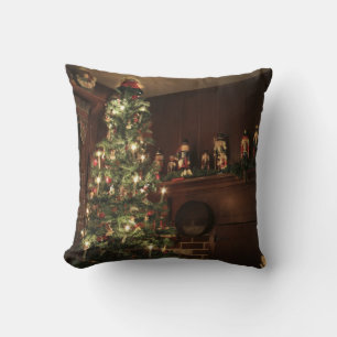 Coussin Campagne coloniale primitive Fête de Noël