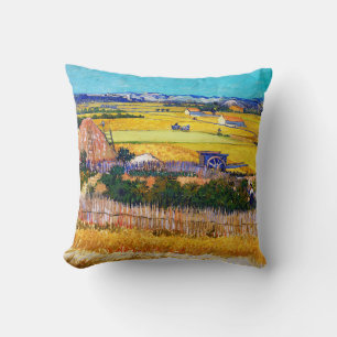 Coussin Campagne d'automne, Van Gogh