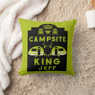 Coussin Camping King Cadeaux Pour Camping