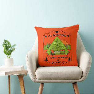Coussin Camping sous Toile de Luxe avec Tente Cloche