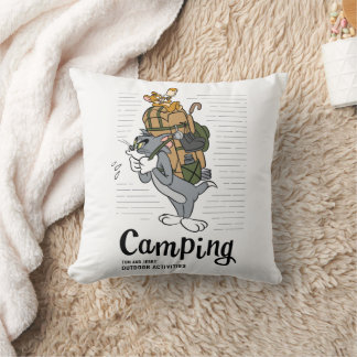 Coussin Camping Tom & Jerry