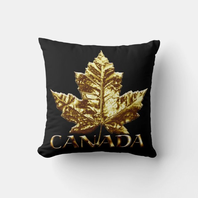 Coussin Canada Gold Canada Équipe Coussin souvenir (Recto)