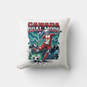 Coussin Canada Mode de but squelette attaquant nations dyn