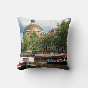 Coussin Canal Tour Bateau, Sites d'Amsterdam