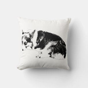 Coussin Canapé Courbe, Corgi Doux